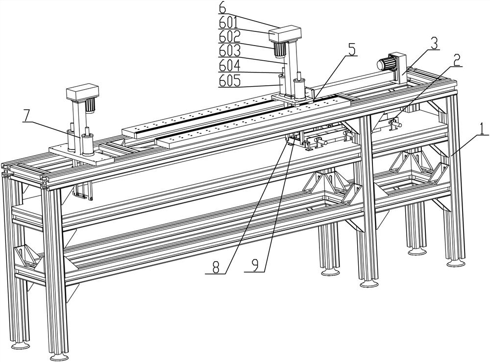 Full-automatic unattended propellant sampling machine and preparation method