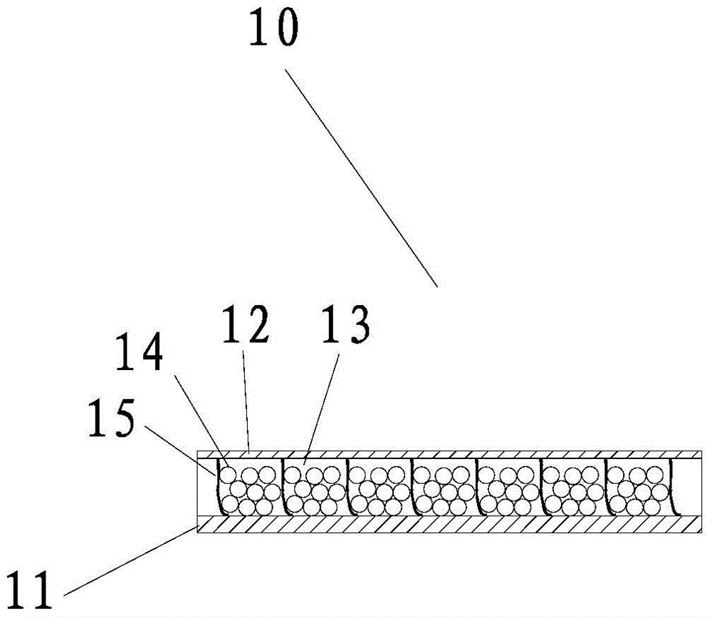 Bead health care pad and production method, and pillowcase and pillow made of the bead health care pad