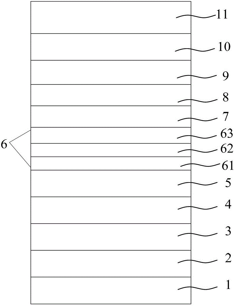 Stacked organic light emitting device and a preparation method thereof