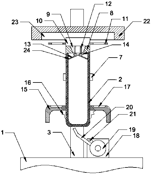 Shaking device for vacuum blood collection tube