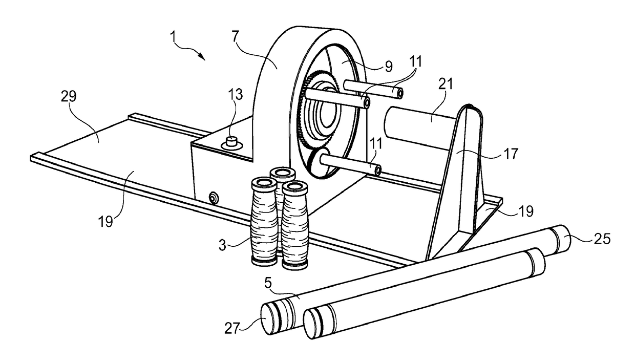 Threading apparatus