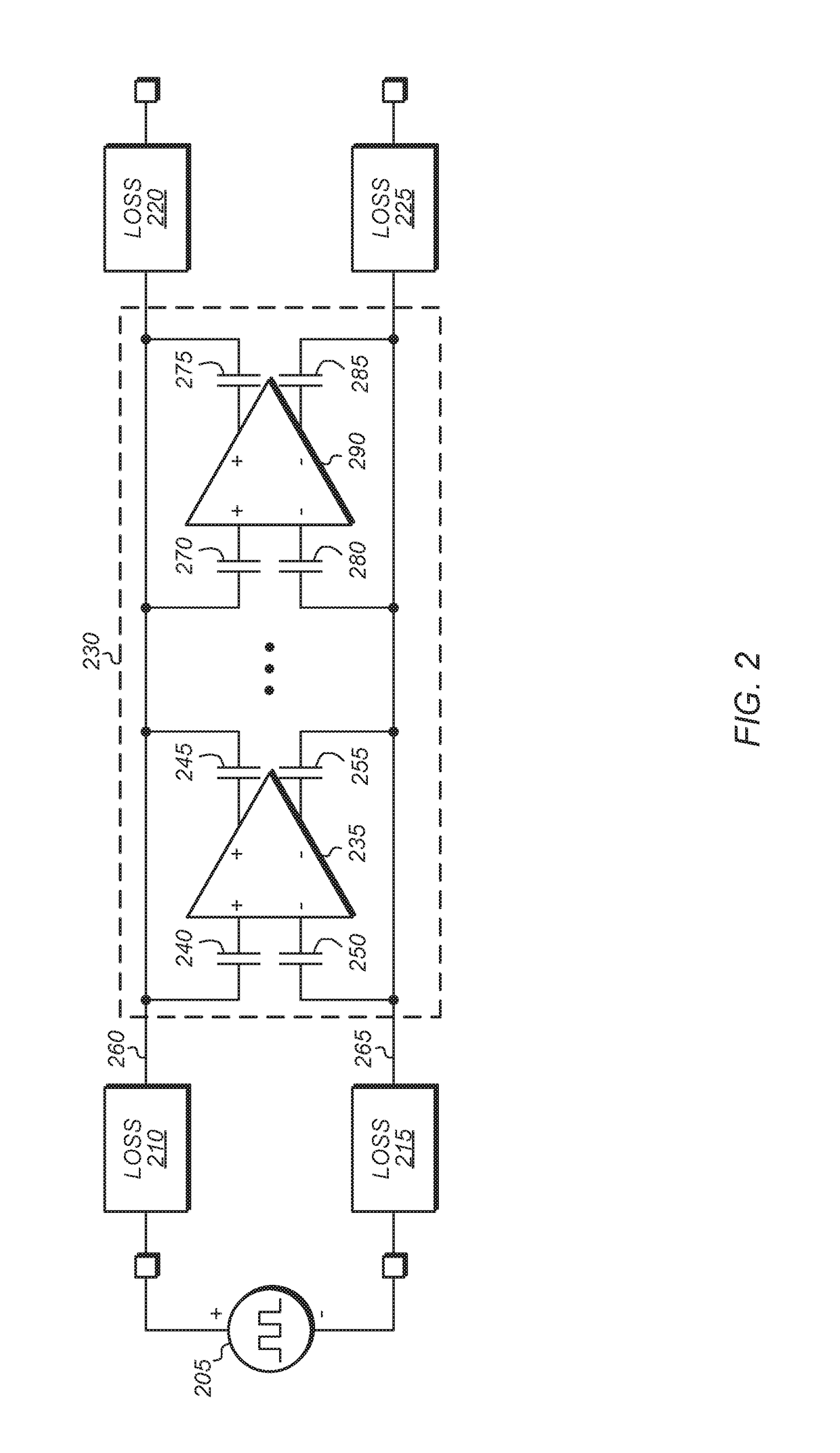 Active equalizing negative resistance amplifier for bi-directional bandwidth extension