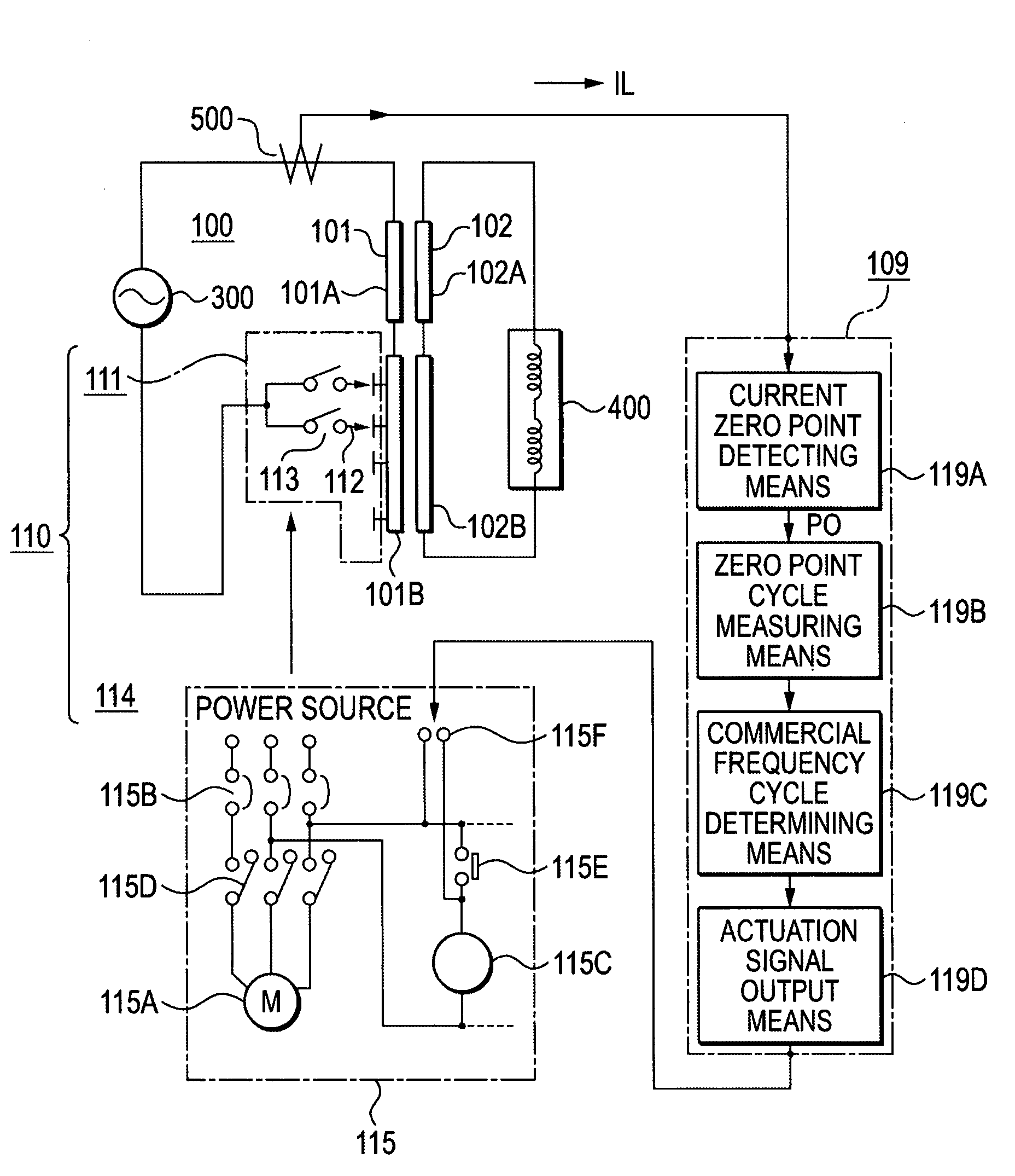 Device and method for controlling changing operation of on-load tap changer