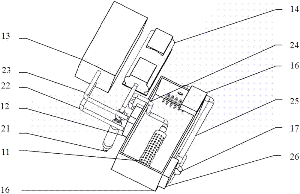 Acid wastewater treatment device utilizing membrane technique