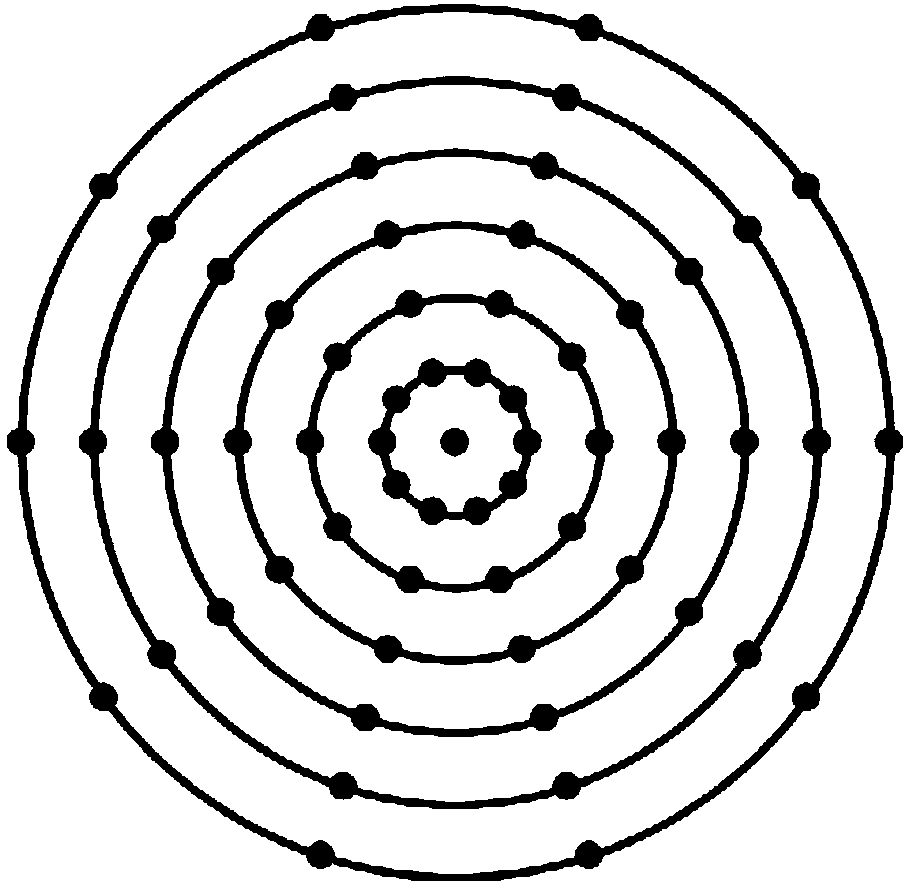 Polar coordinate sampling-based cross transfer function quick decomposition method