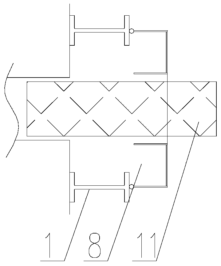 Coaling dust removal system applied to stamp-charging coke pusher (SCP integrated machine) and operating steps of system