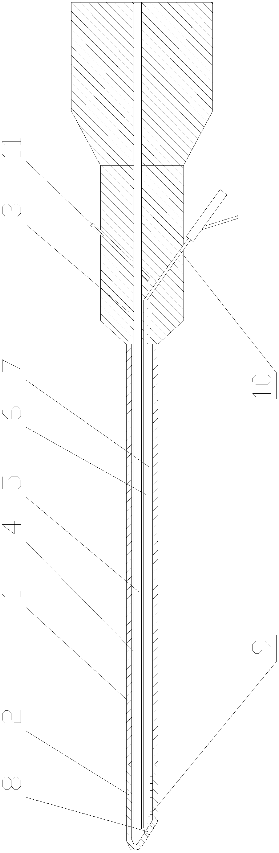 Disposal visible catheter