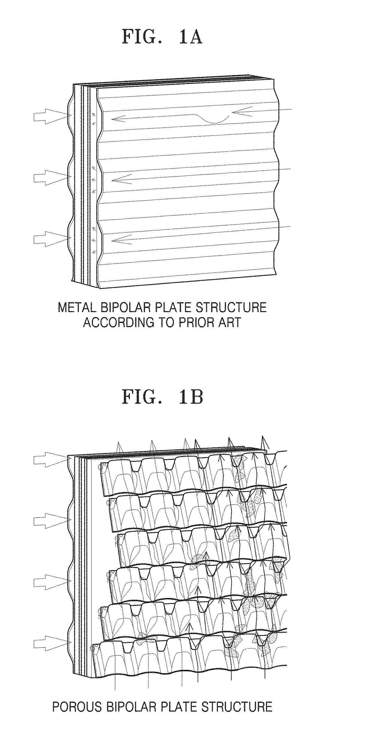 Multi-layered carbon substrate for gas diffusion layer