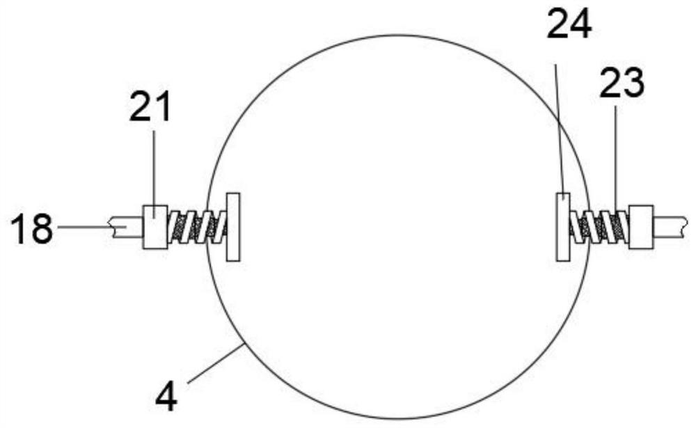 Fixed clamping structure facilitating stamping machining