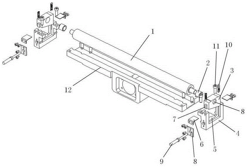 Stamping device and printer