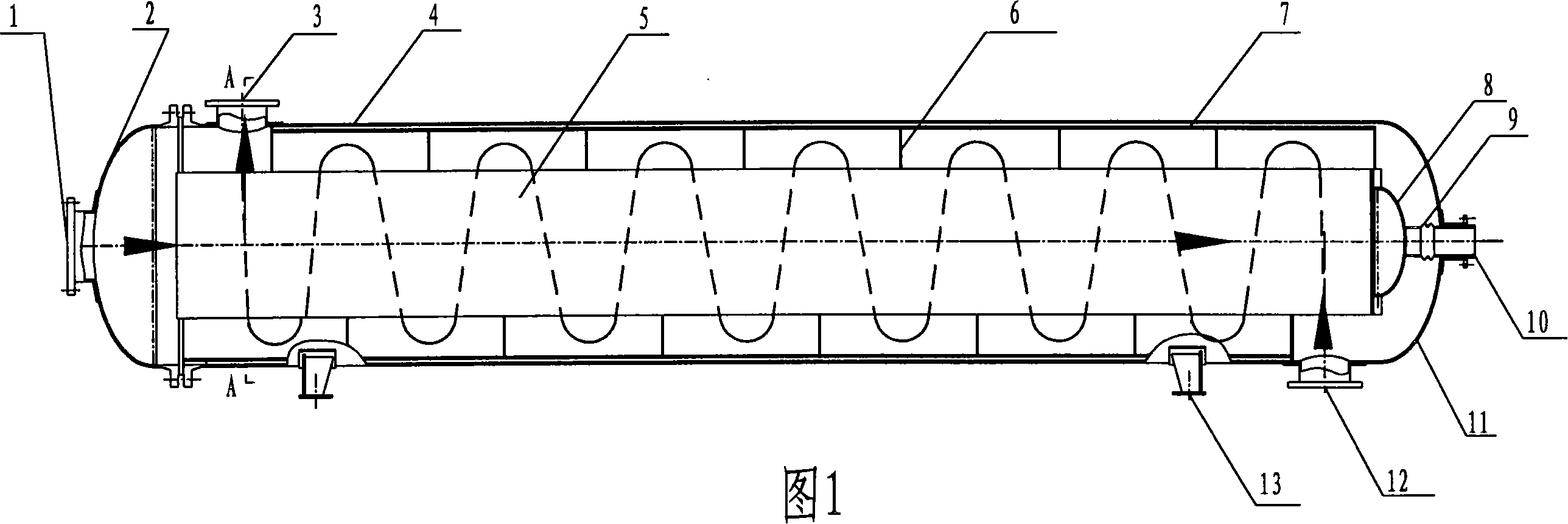 Plate-shell heat exchanger