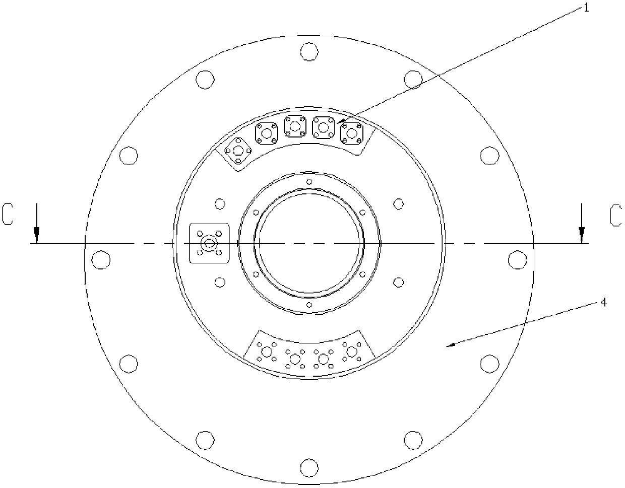 Framing image conversion tube and framing camera