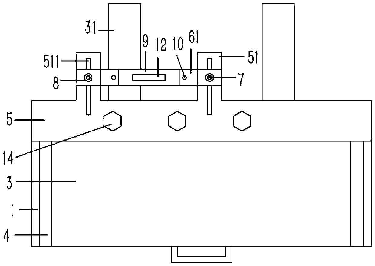 Clamping platform on ceramic cutting machine