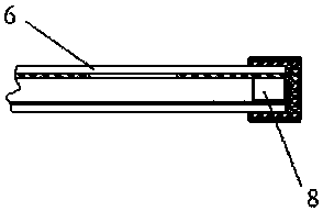 Panel fixing structure and partition and vehicle with the partition