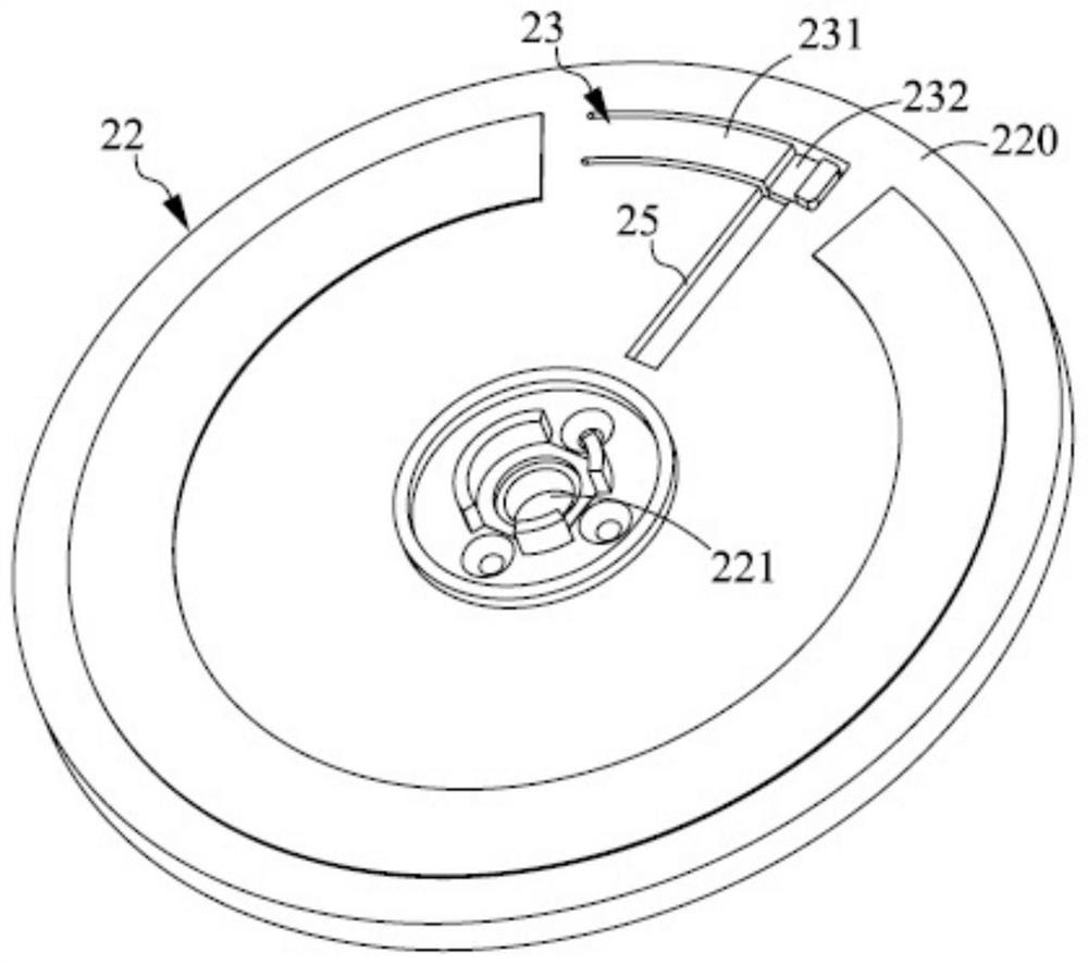 Speed reducing mechanism and winding device thereof