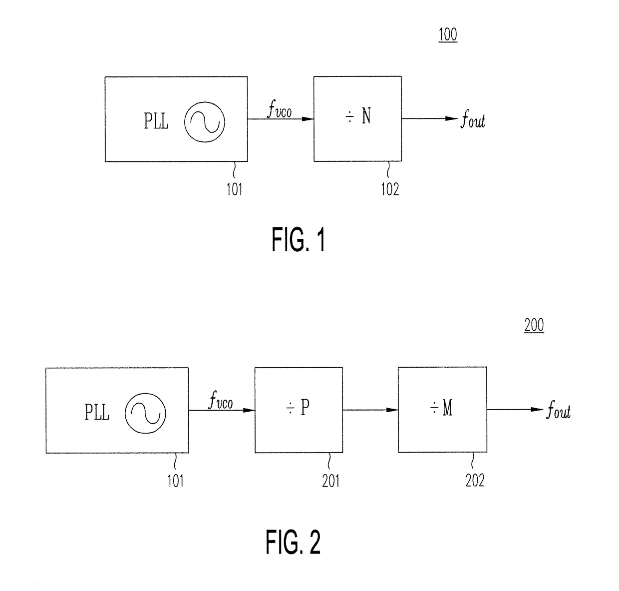 System and method for clock generation with an output fractional frequency divider