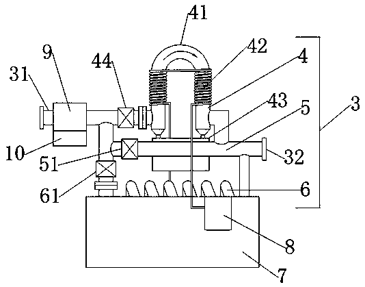 Self-distribution bag type dust remover