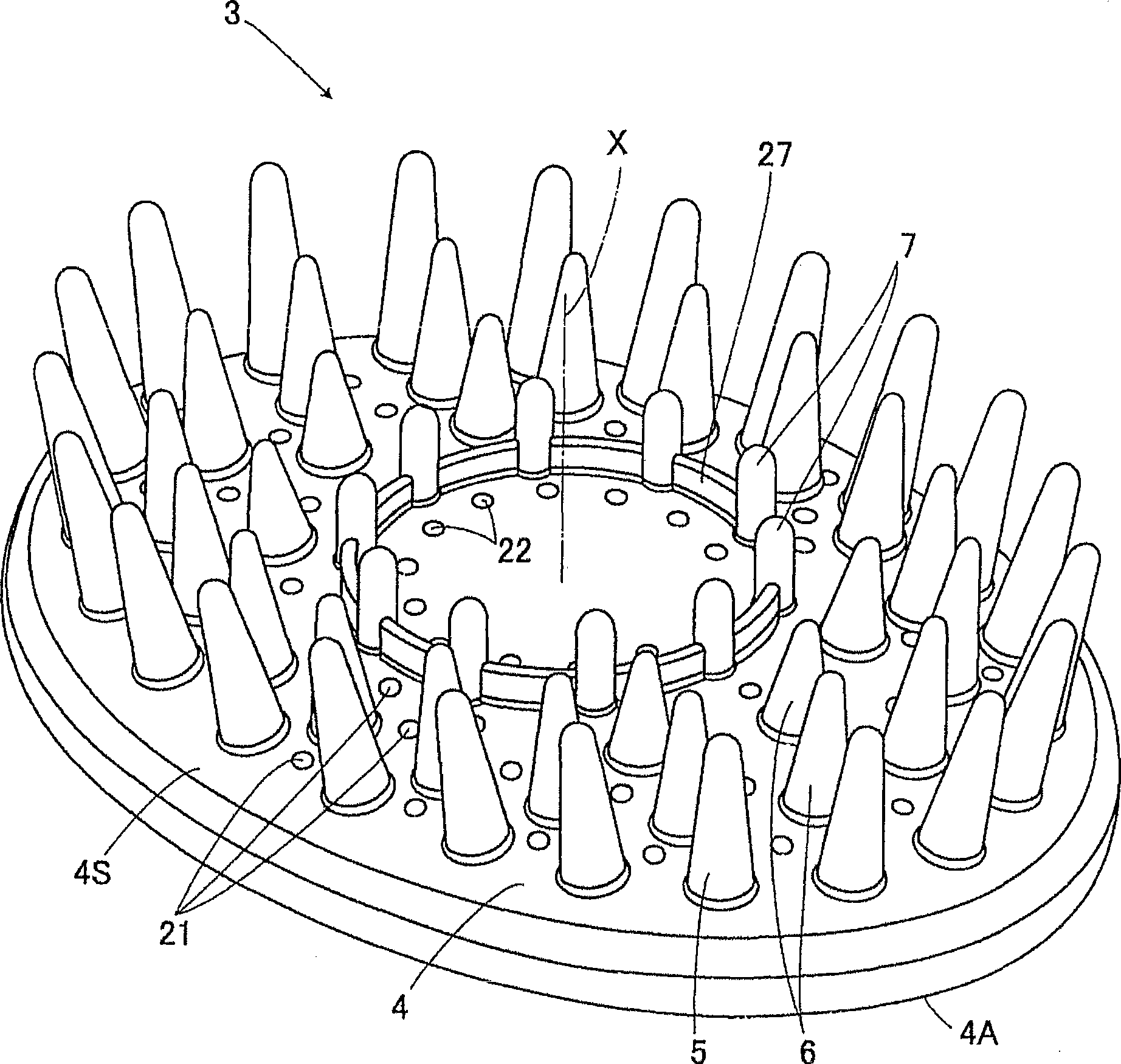 Massaging device