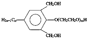 Triple anionic-nonionic surfactant, and preparation method and application thereof