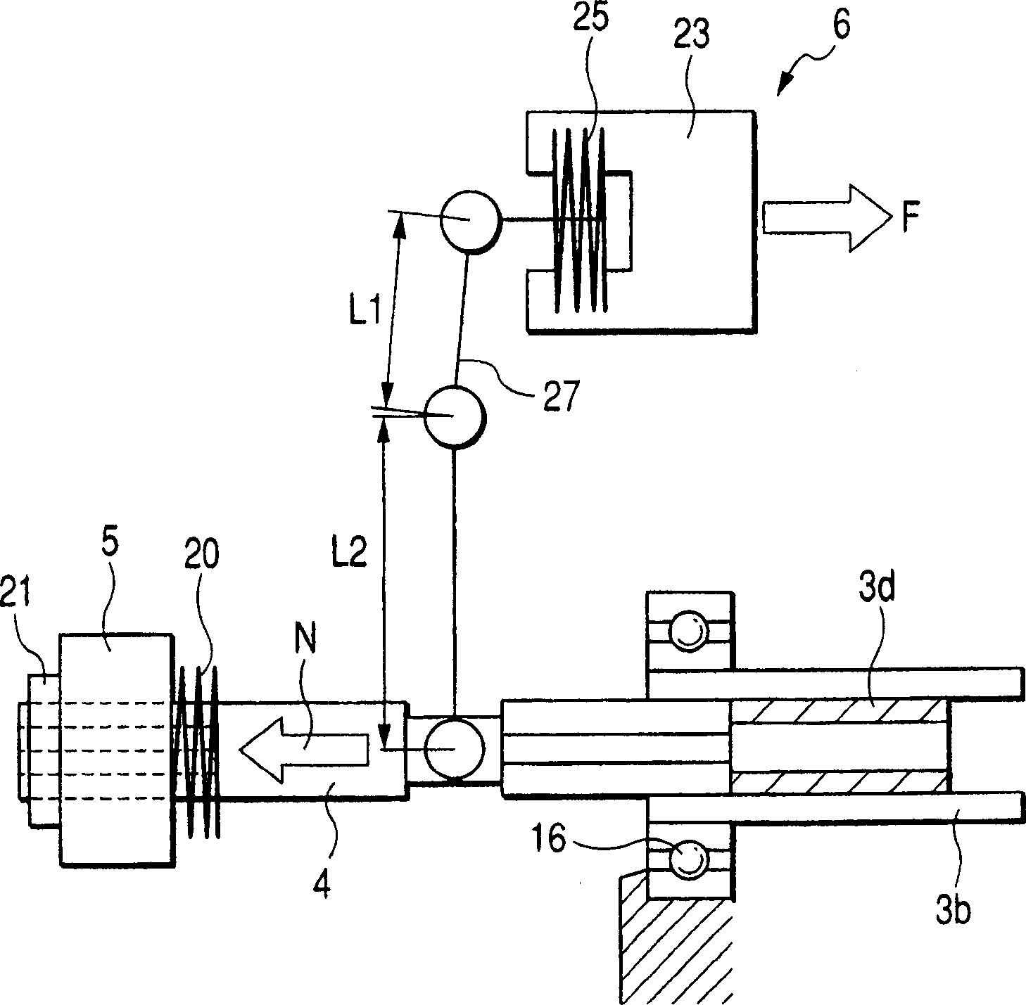 Engine starter designed to have enhanced stability of engagement of pinion with ring gear