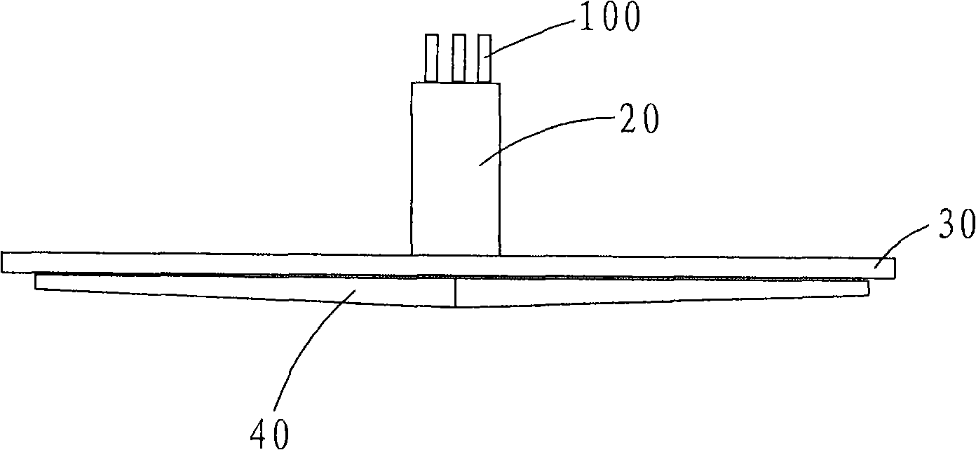 Nozzle system capable of continuously evening chemical vapour deposition of large area