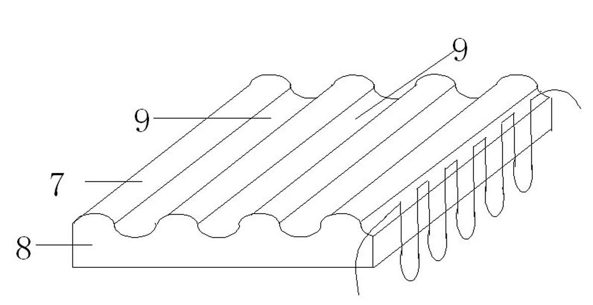 Embroidery needle for woolen embroidery and woolen embroidery method