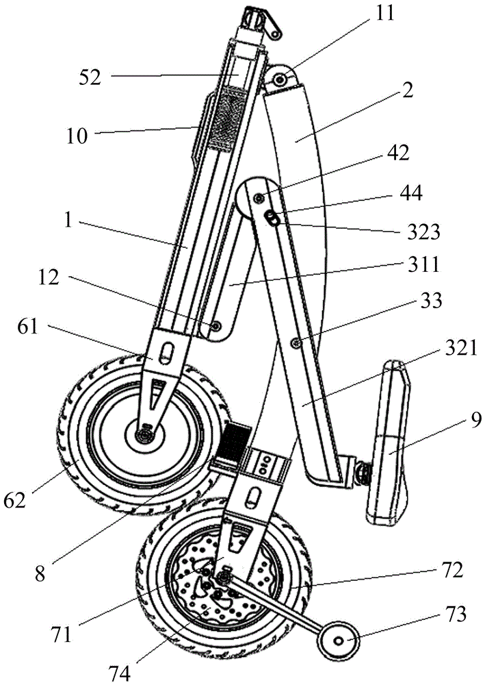 an electric bicycle