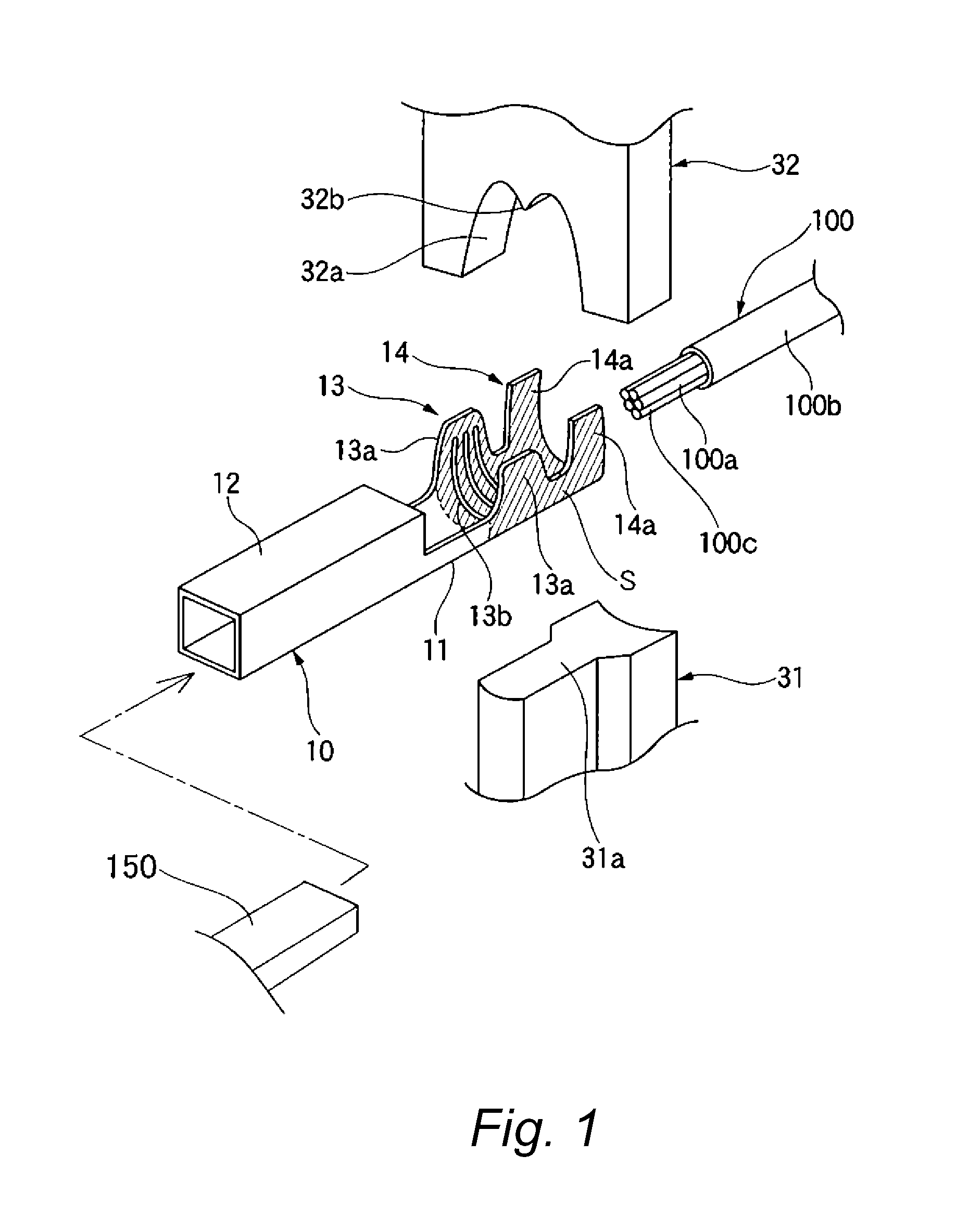 Method for crimping terminal to aluminum electric wire