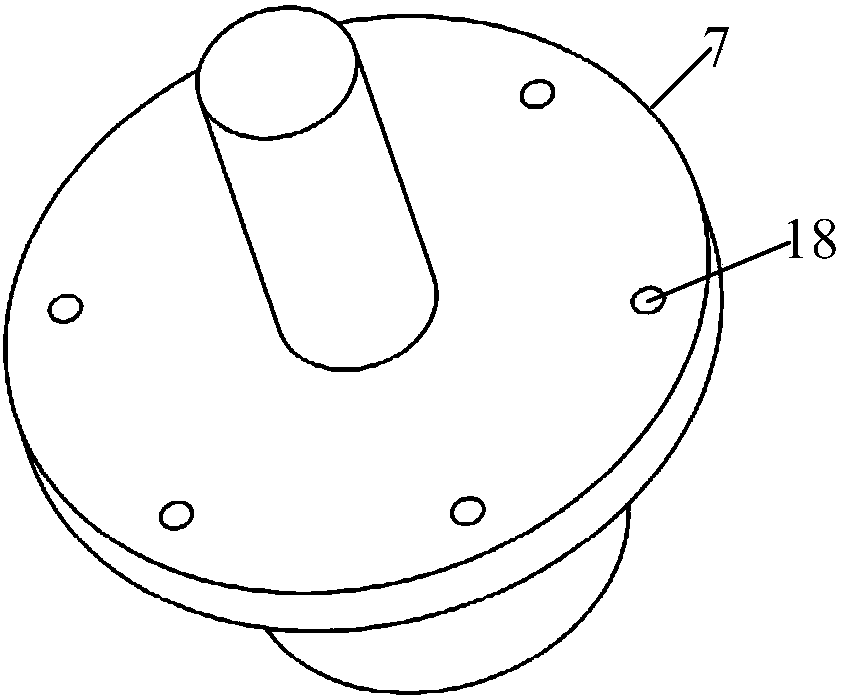 Fixed structural member, rotary lifting device and semiconductor processing equipment