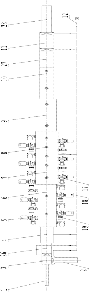 Microwave and electricity hybrid heating high temperature push plate kiln