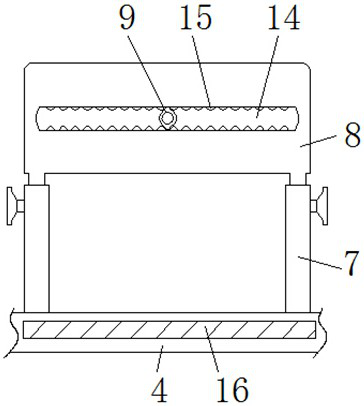 A communication engineering construction device capable of locating the location of cables