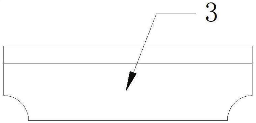 Novel railway road shoulder structure and construction method