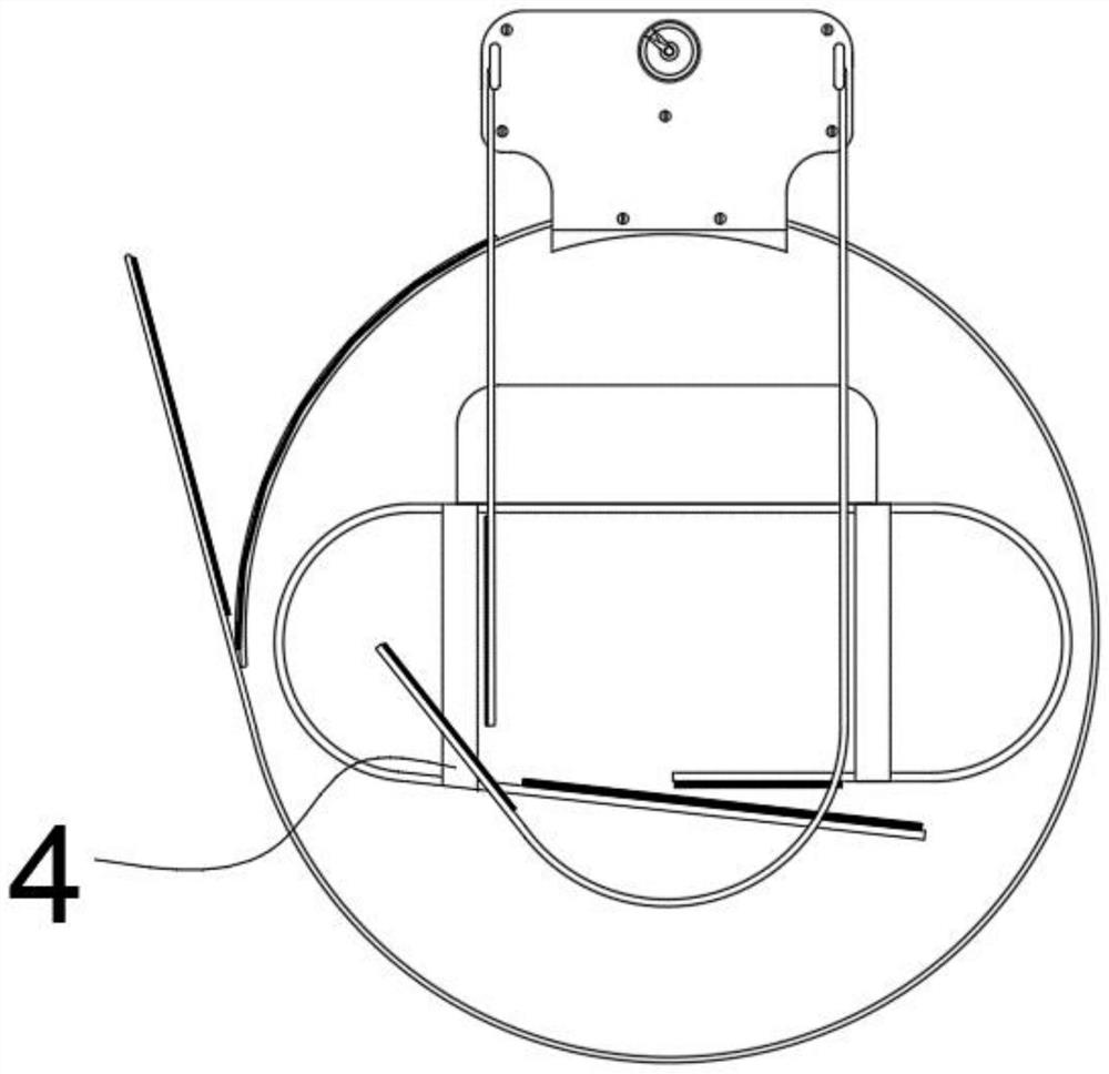 Respiratory training device convenient for measuring abdominal pressure