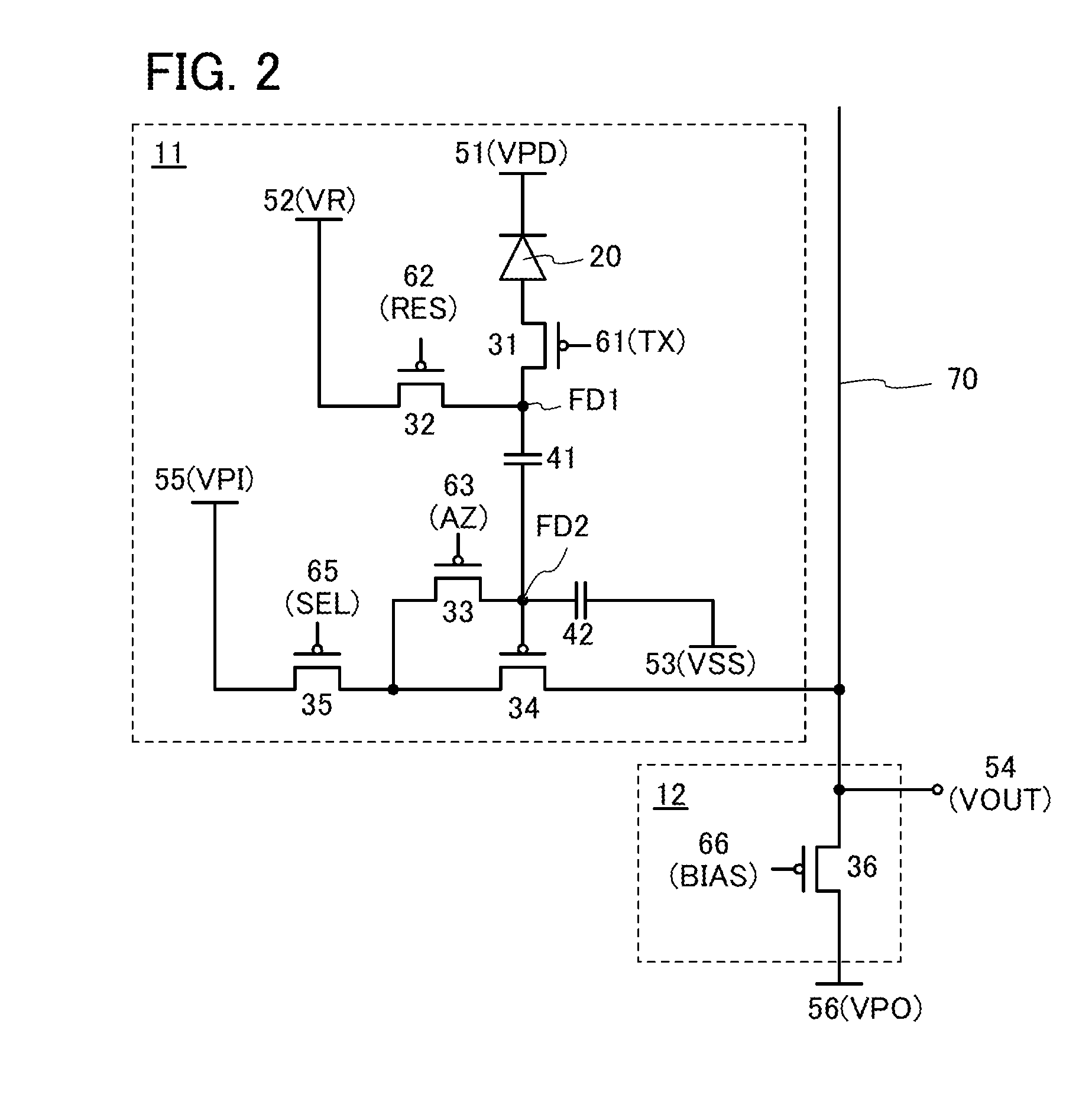 Imaging device, method for driving imaging device, and electronic device