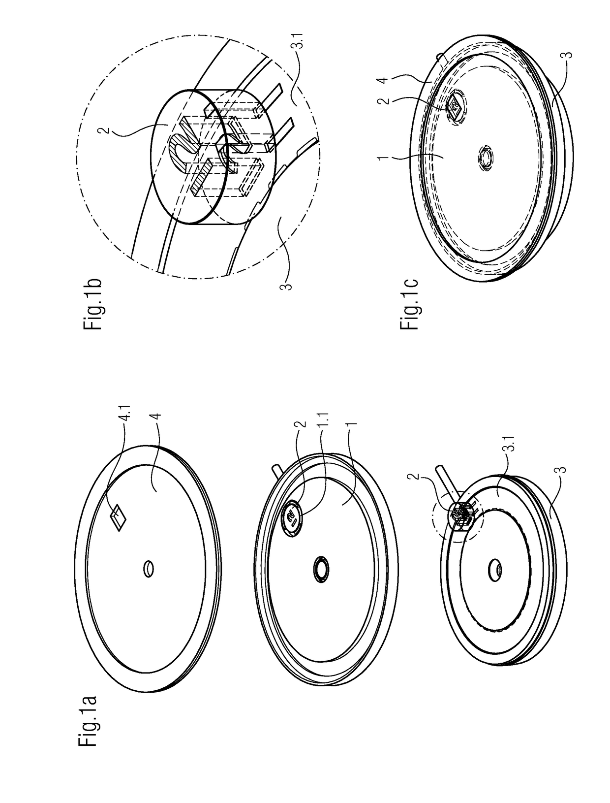 Device with image guide for timepieces