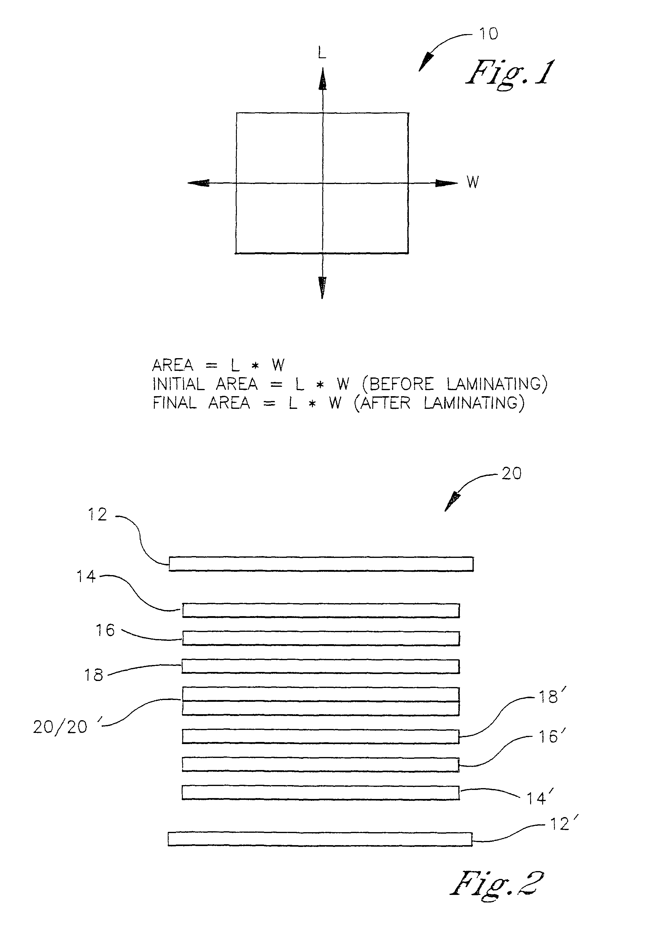 Using branched polymers to control the dimensional stability of articles in the lamination process