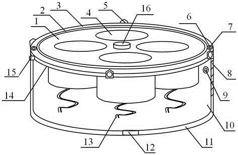 Potted plant control system with sensor-based automatic light following and water storage function