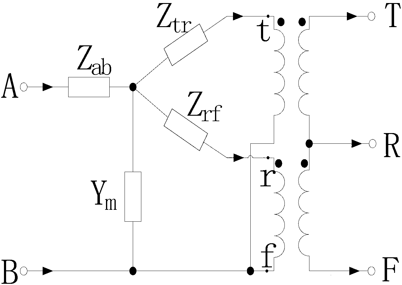 Fault diagnosis method of traction transformer based on model diagnosis