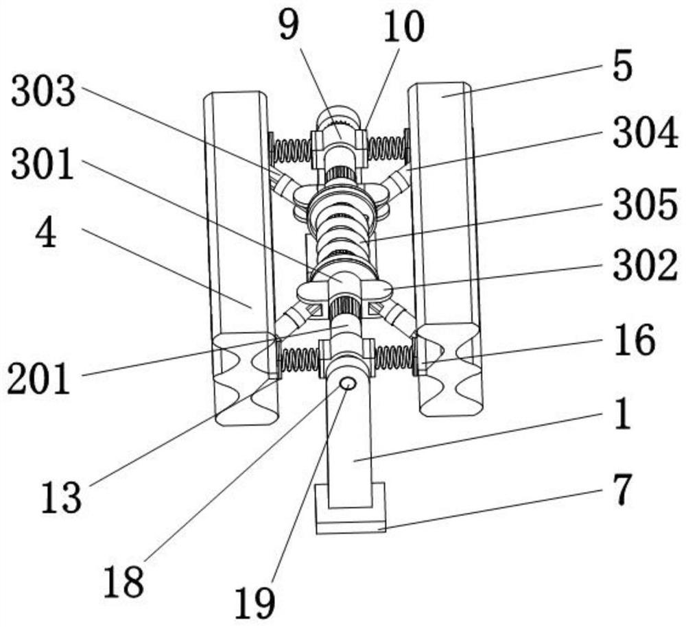 Self-adjusting double-layer road guardrail