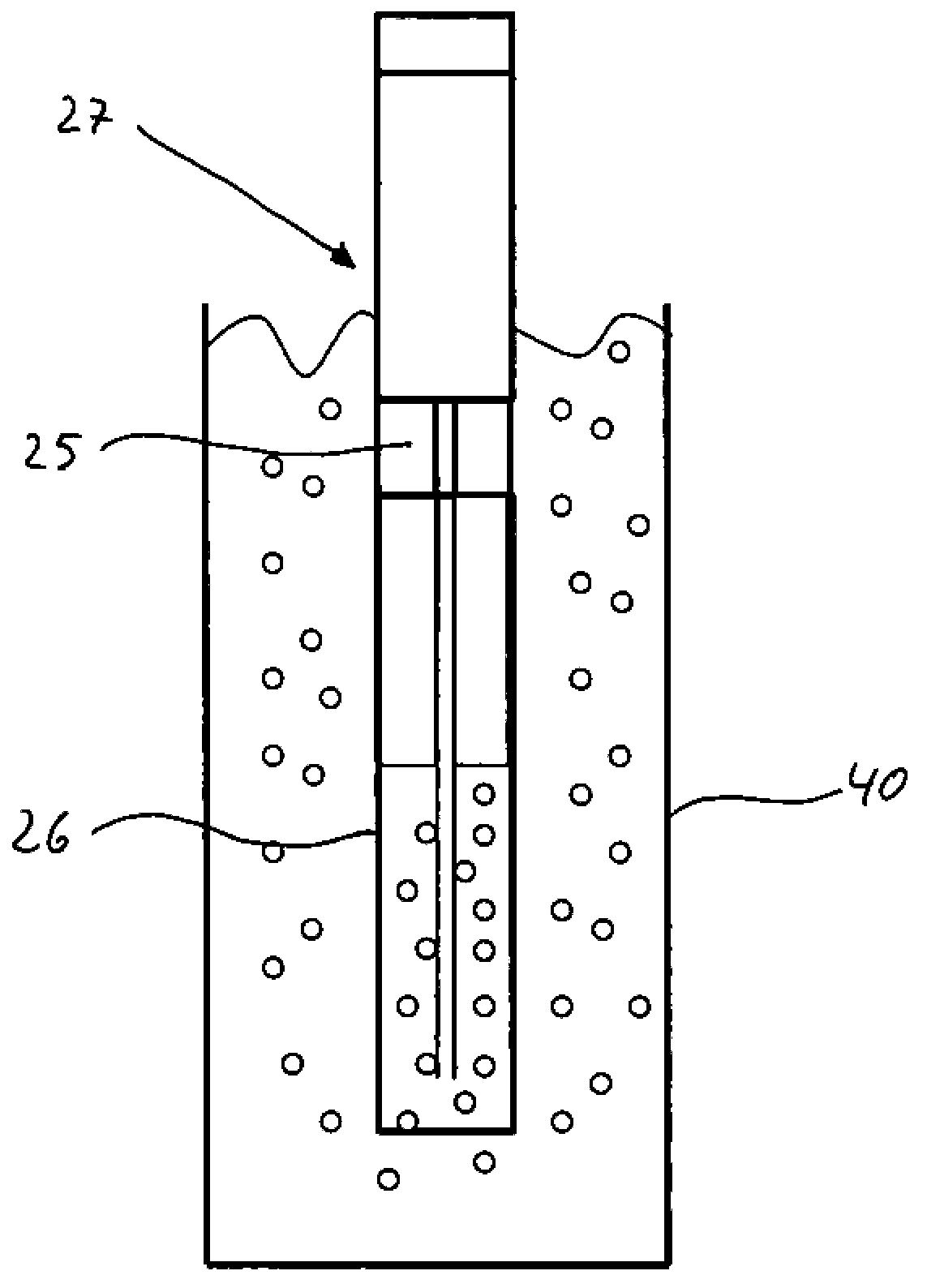 Hydraulics for degassing liquids