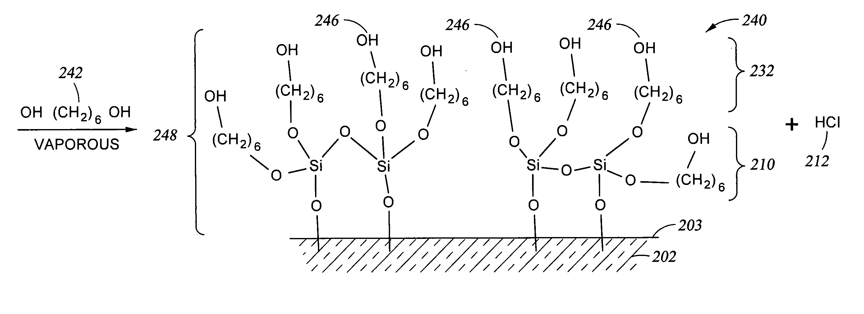 Vapor deposited functional organic coatings