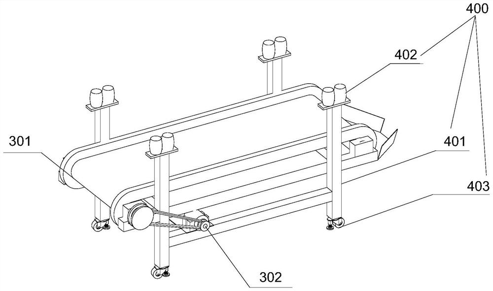 Single-layer-multi-stage full-automatic vibration screening system