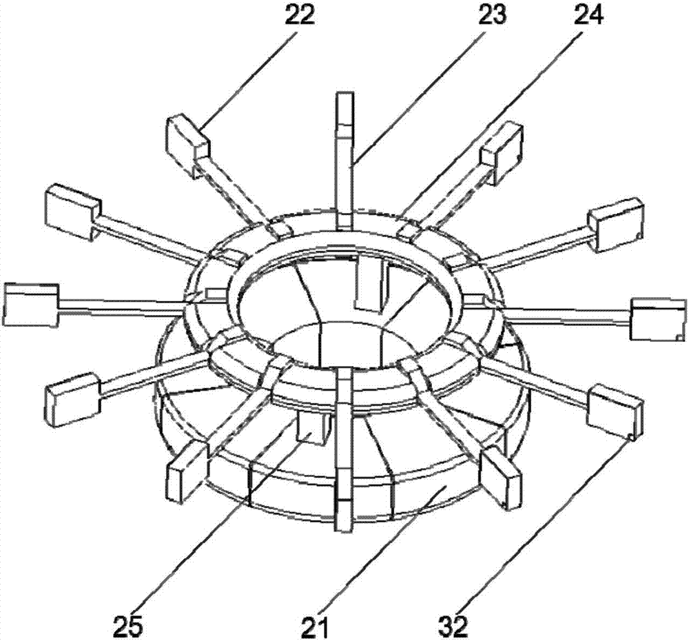 Microforce dynamic rotation measurement system and measurement and calibration method