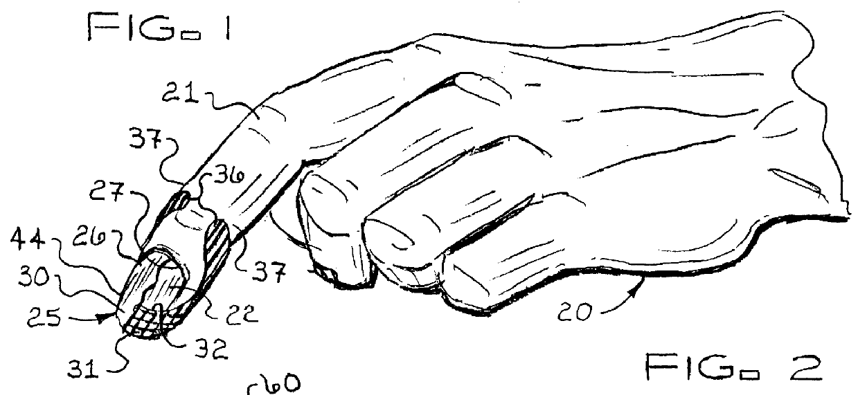 Sculptured fingernail training systems