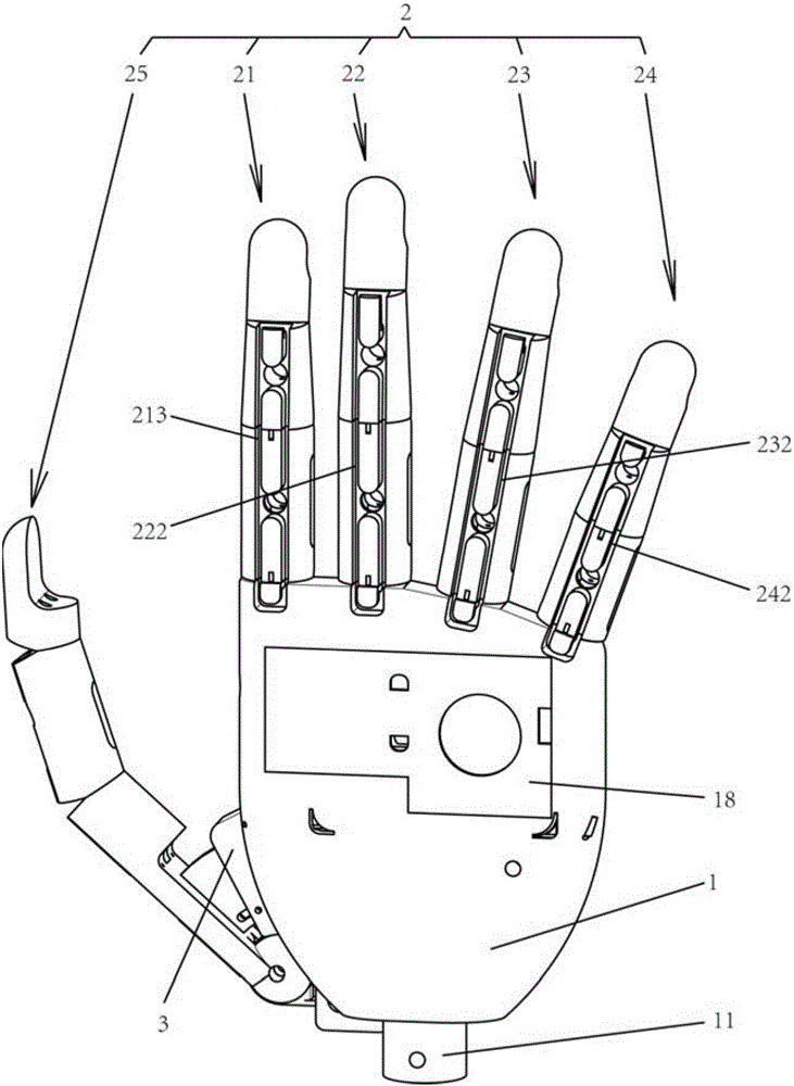 Bionic artificial hand