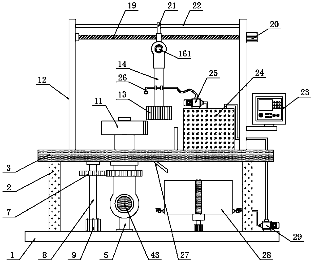 A sophisticated CNC precision gear shaping machine