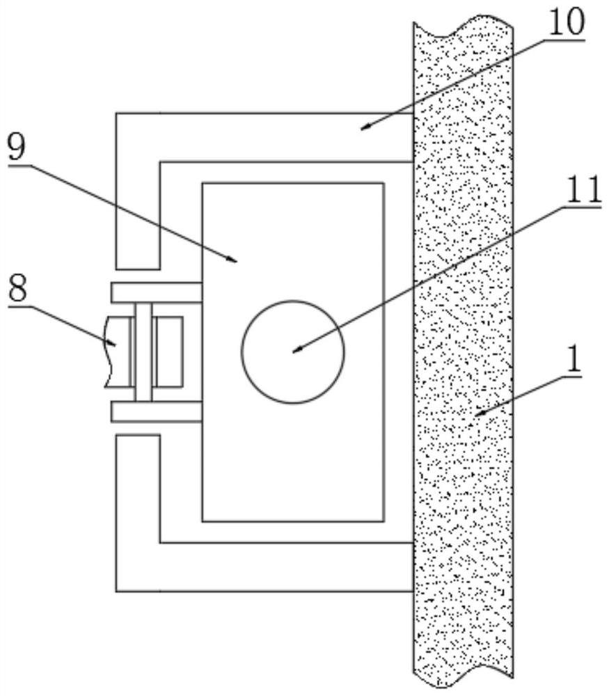 Protective device of intelligent power distribution photovoltaic direct current power distribution cabinet