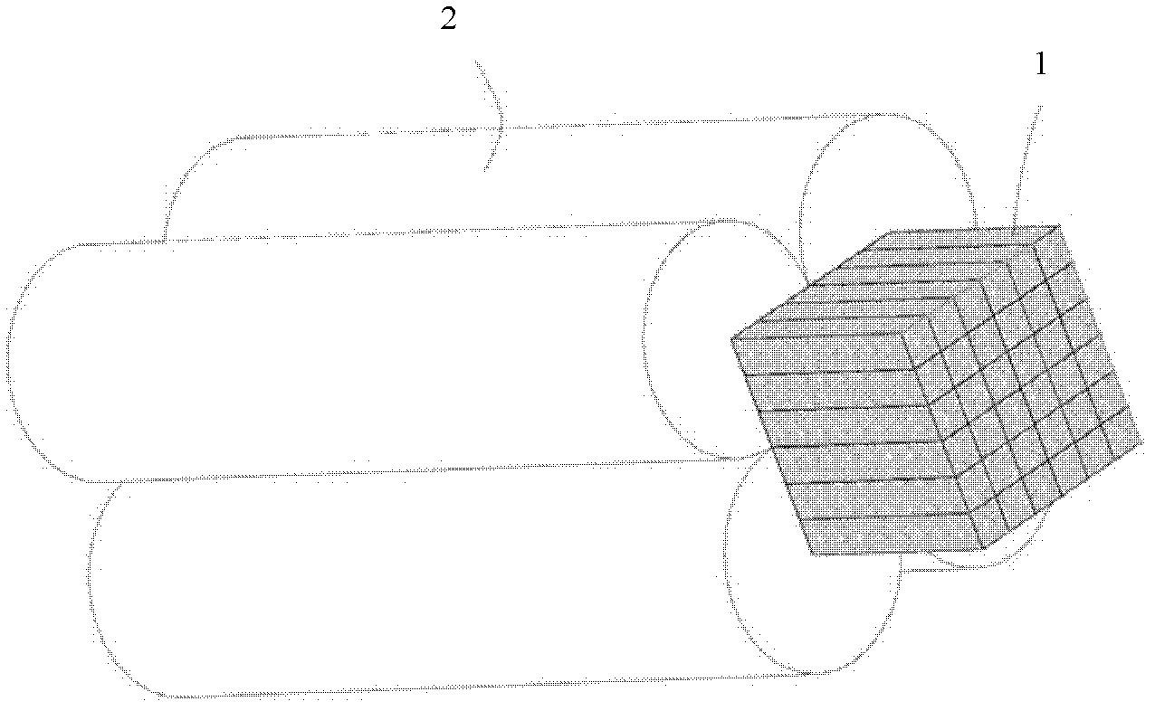 Scintillation crystal array and scintillation detector possessing the same