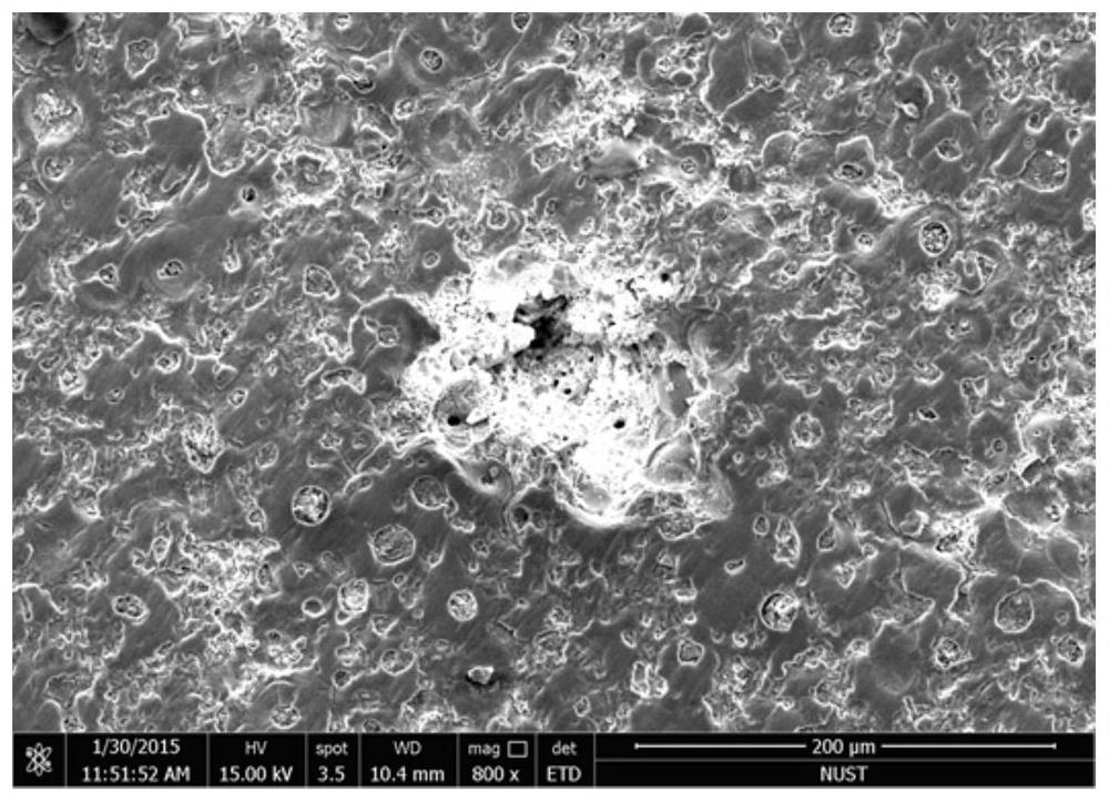 A hydrophobic liquid-injected aluminum alloy surface with a liquid storage tank and its preparation method