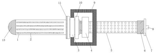 Vaginal dilatation device for obstetrics and gynecology department